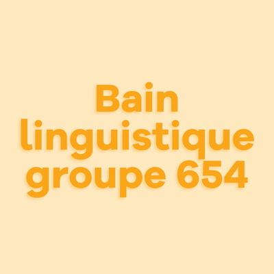 Image Bain linguistique groupe 654